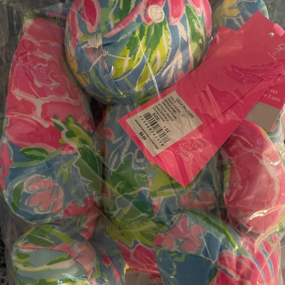 Lilly Pulitzer Bunny Rabbit New in Bag (Never Opened)